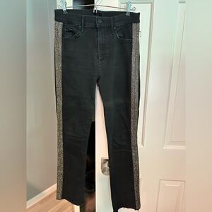 MOTHER Charcoal Denim Pants